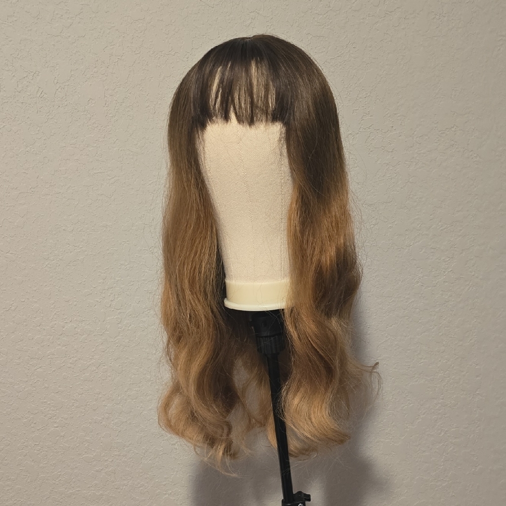 Stylish Ombre Brown Wig for Women